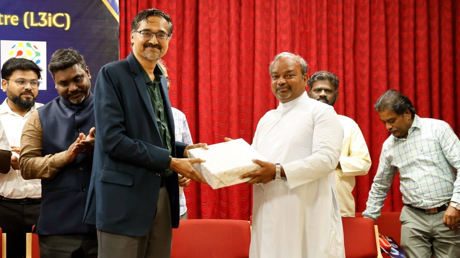 Felicitation of guests